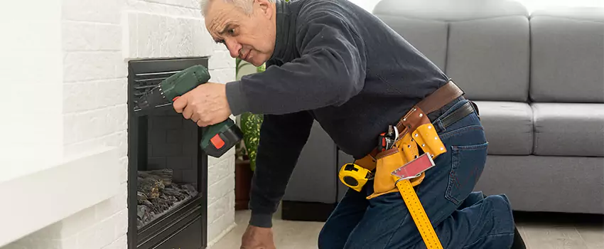 New Indoor Fireplace Installation in Onalaska, Wisconsin