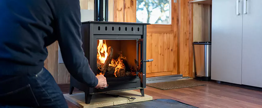 Open Hearth Wood Fireplace Installation in Onalaska, WI